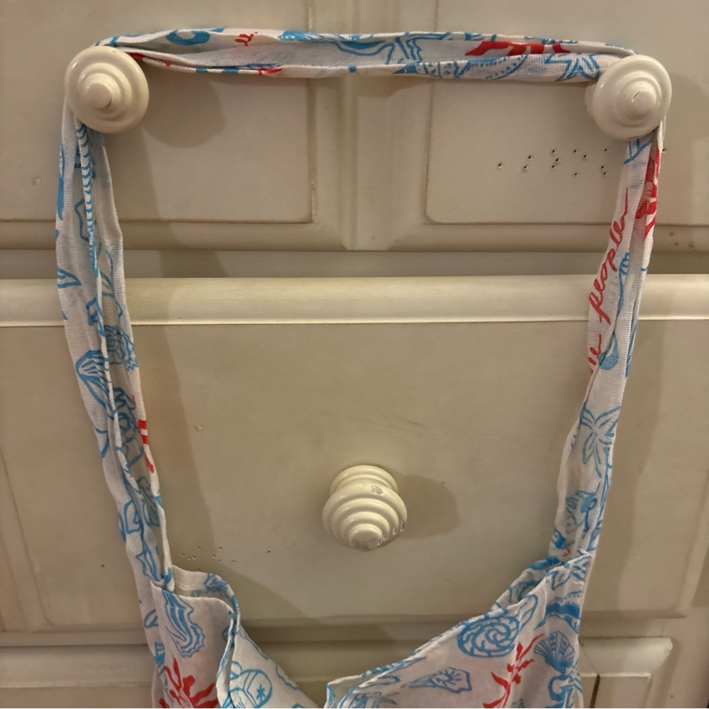 Seashell Print Tote Bag FREE PEOPLE - Picture 6 of 6